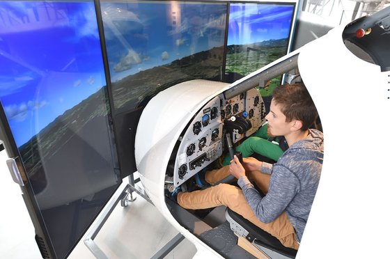 DO-27 Flugsimulator, Dornier Museum Friedrichshafen