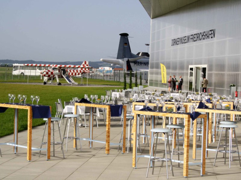 Terrace, Event Location, Dornier Museum Friedrichshafen